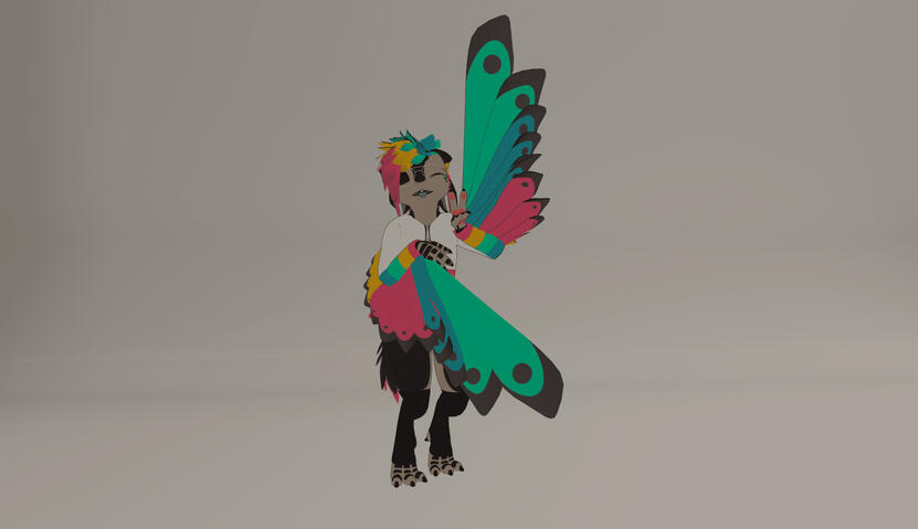 Astral Jay "AJ" (Made By KathewRayne)